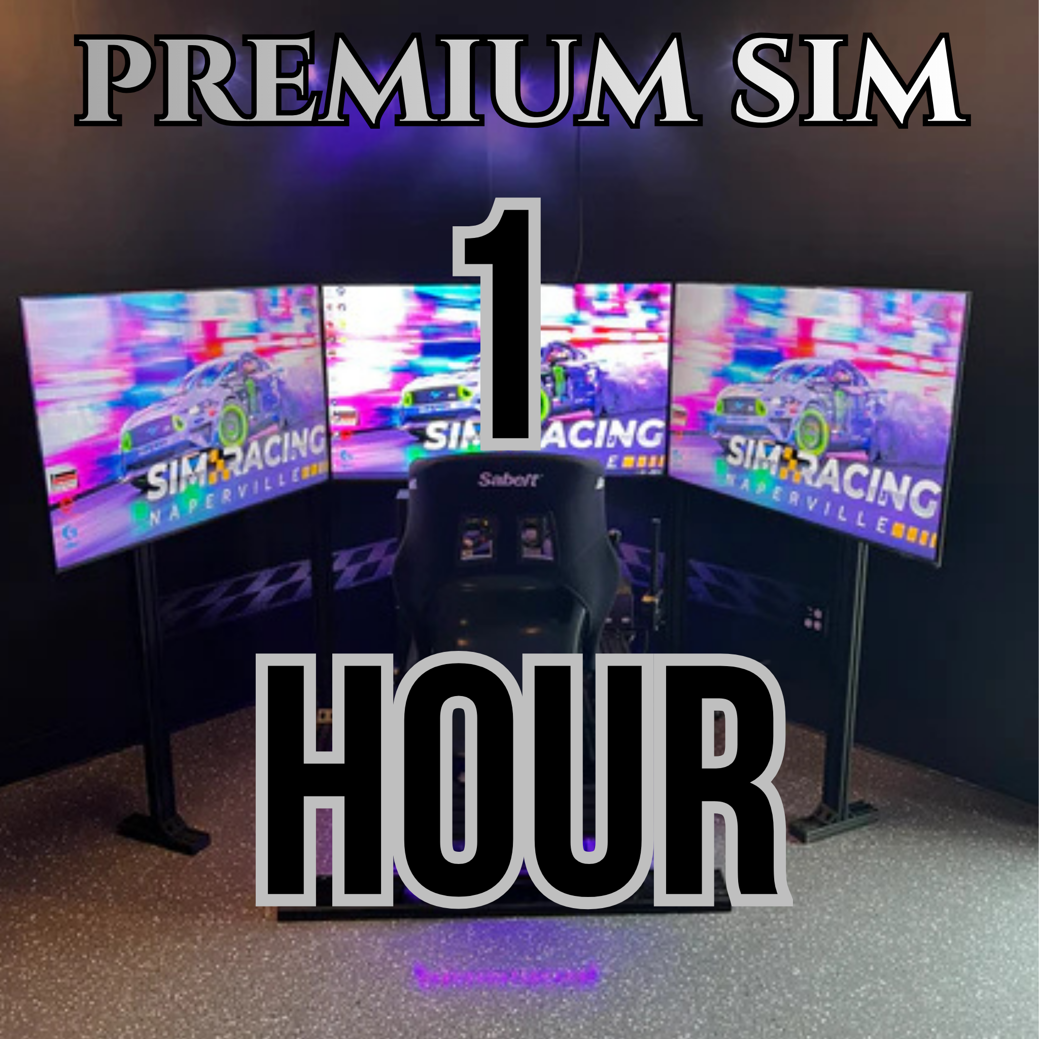 Premium Simulator ( 1 Hour Session) – Sim Racing Naperville